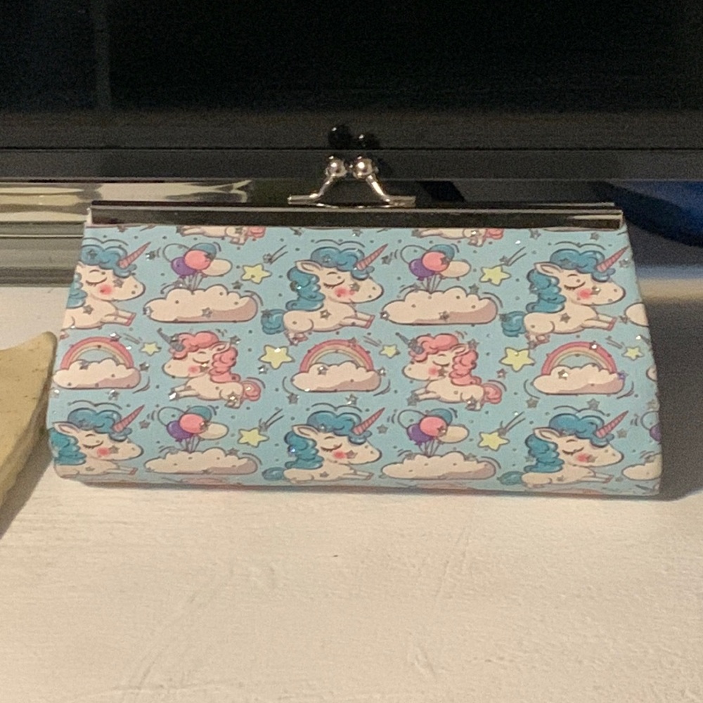 Magical Rainbow Unicorn Coin Purse Wallet